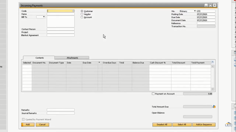 how-to-post-incoming-payment-in-sap-customer-payment-posting-in-sap