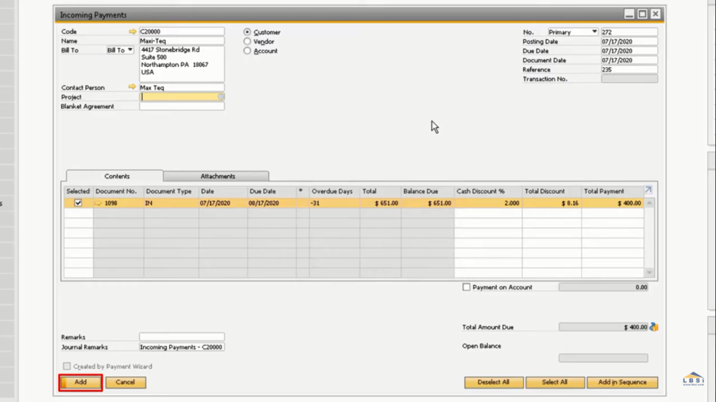 incoming-payments-management-with-sap-business-one-sap-b1