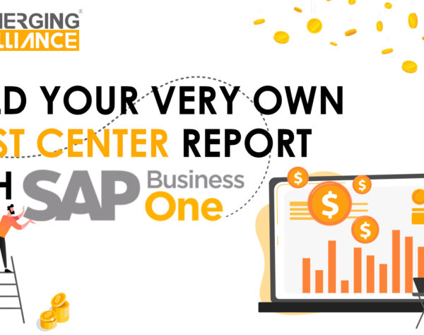 Build Your Very Own Cost Center - SAP Business One