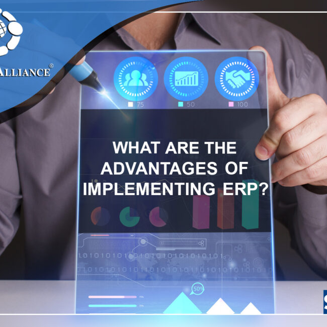 what are advantage of implementing ERP