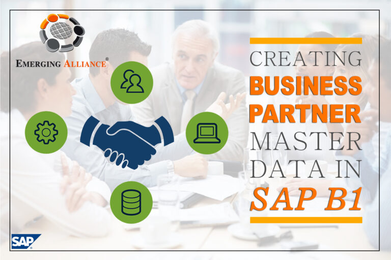 CREATING BUSINESS PARTNER MASTER DATA IN SAP B1 - SAP B1