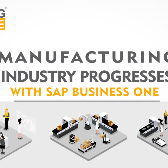 Manufacturing industry progresses with sap business one