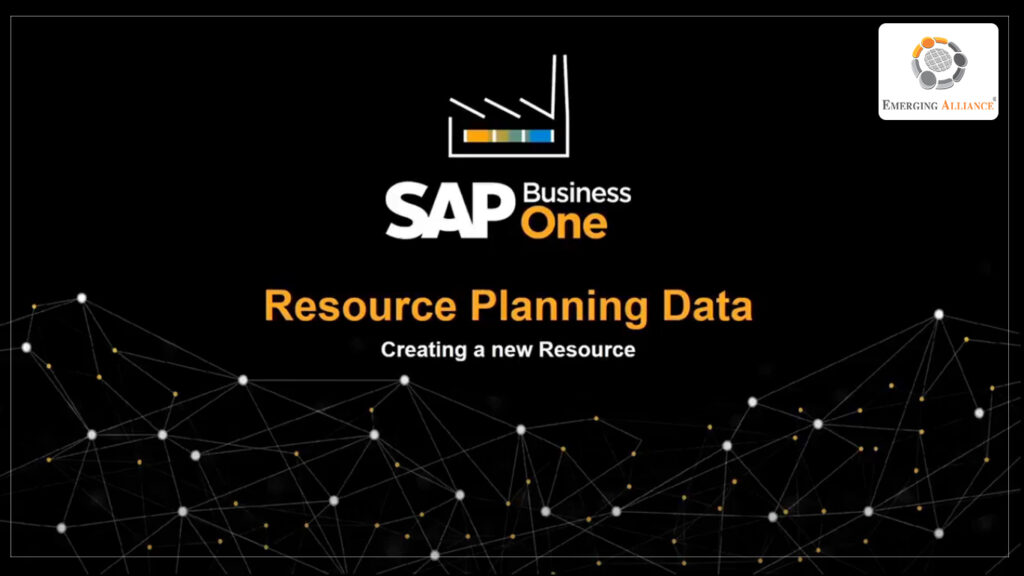 rEREOURCE PLANNING DATA