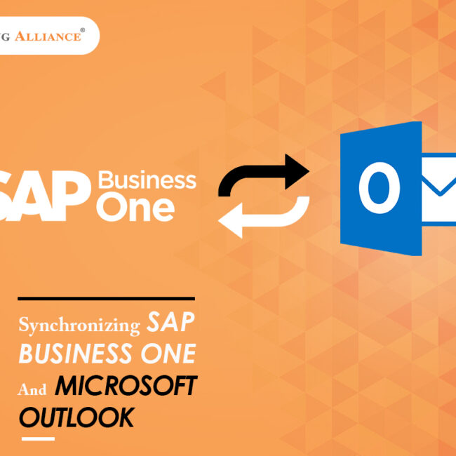 Synchronizing SAP BUSINESS ONE AND MICROSOFT OUT LOOK