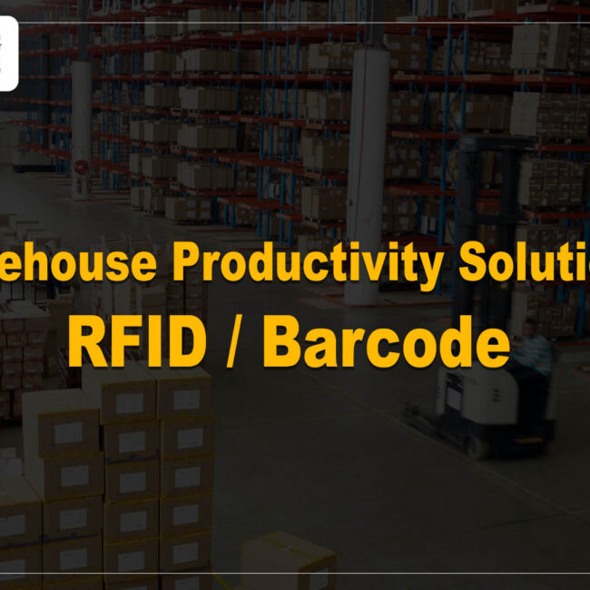 warehouse productivity solution using RFID