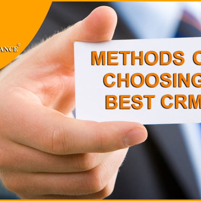 methods of choosing best crm