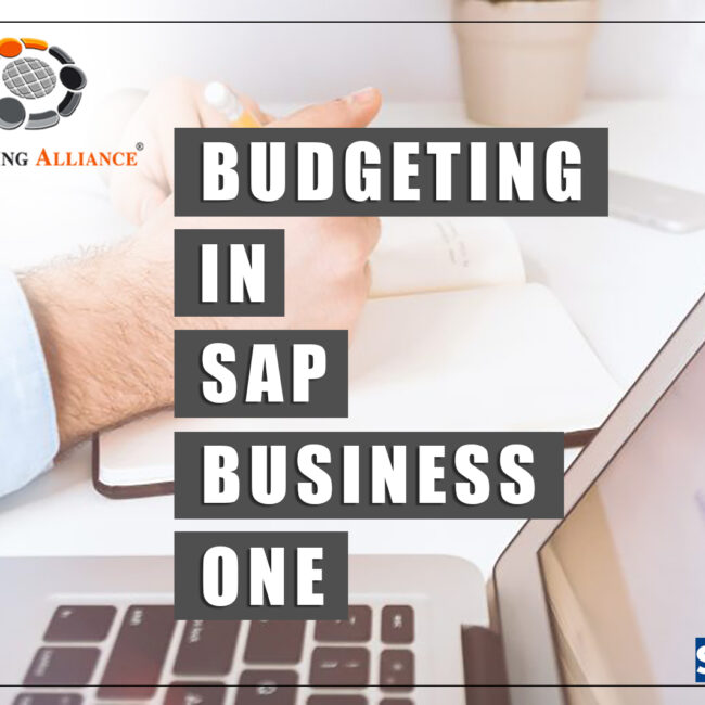 BUDGETING IN SAP BUSINESS ONE