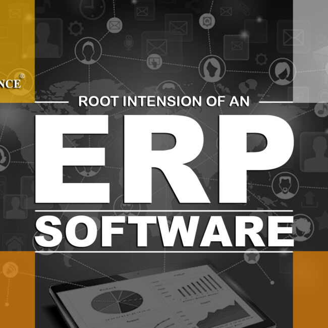 root intension of ERP software