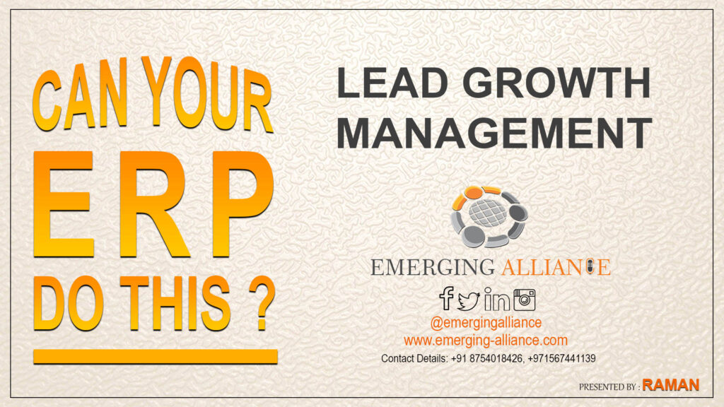 lead growth management