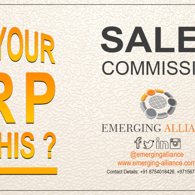 sales commission in erp