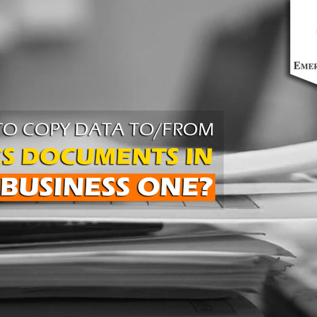 how to copy data to rom sales document in sap business one