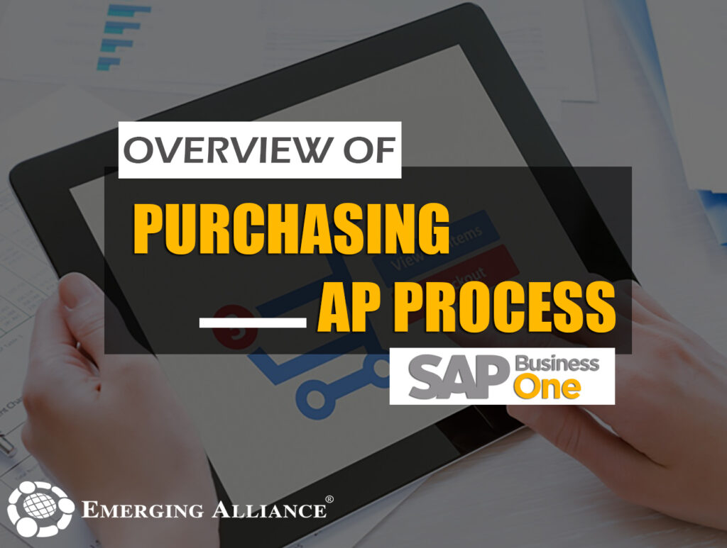 overview of purchasing a/p process