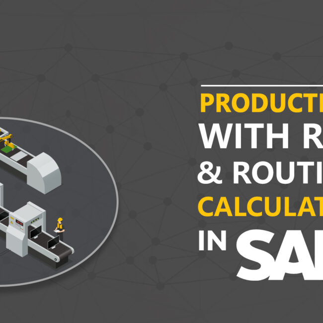 ROUTING DATE CALCULATION - SAP Business One