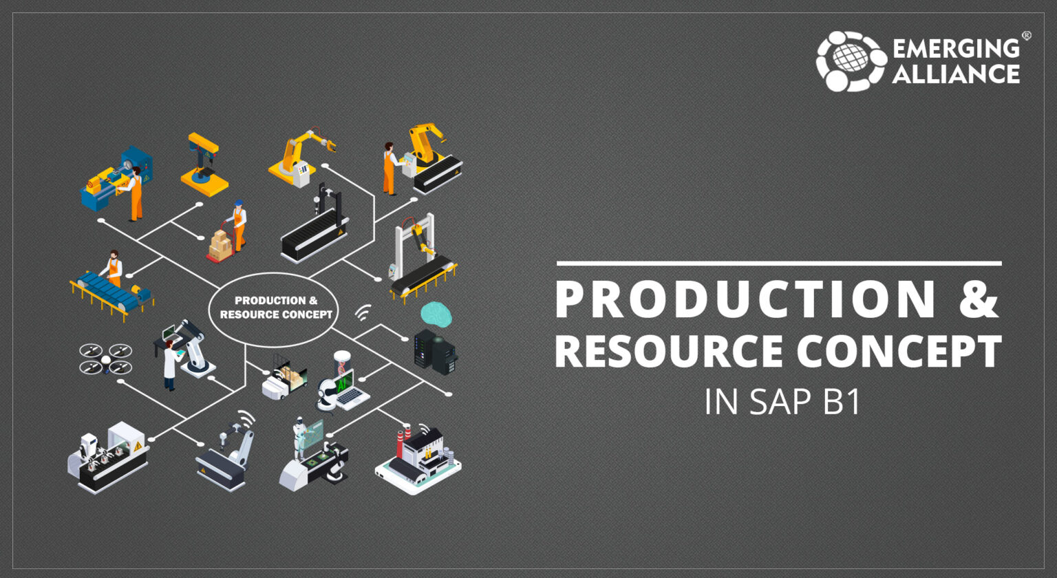 PRODUCTION AND RESOURCE CONCEPT IN SAP BUSINESS ONE - SAP B1