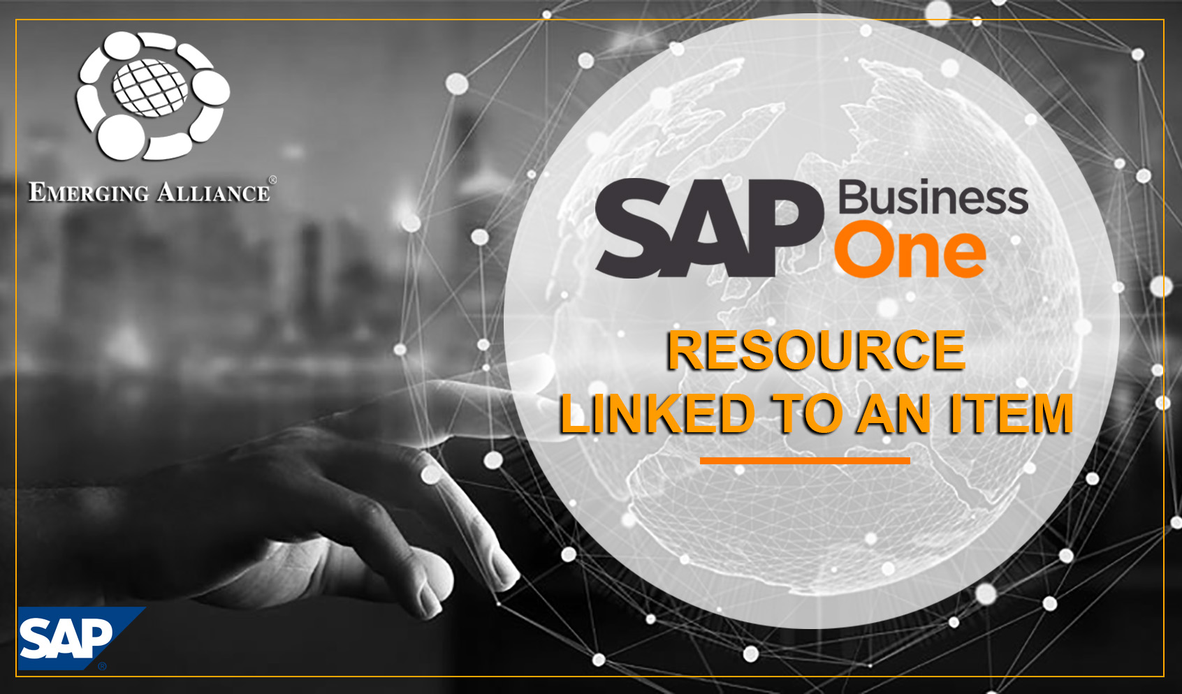 resource linked to an item - SAP B1