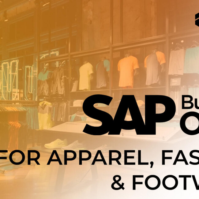 sap business one for apparel fashion & footwear