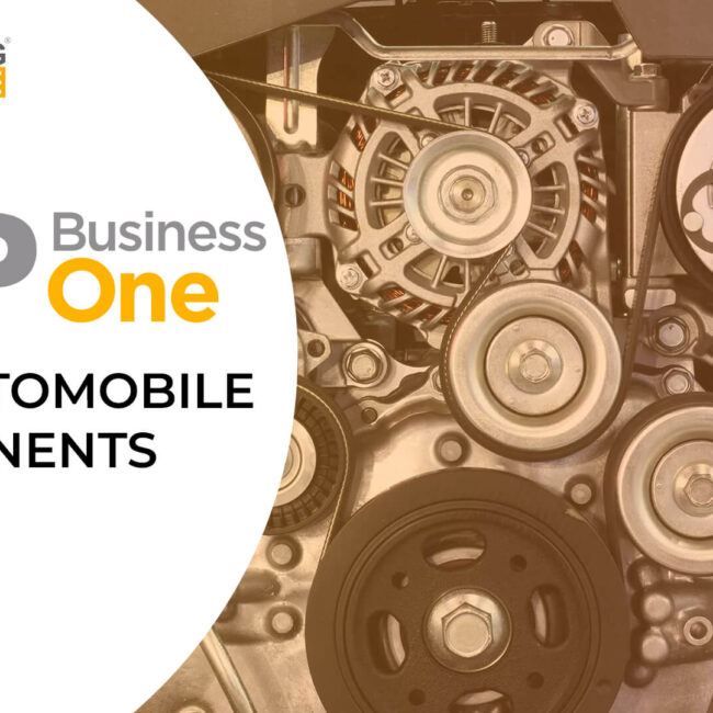 sap business one for automobile components