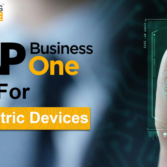 sap business one for biometric devices