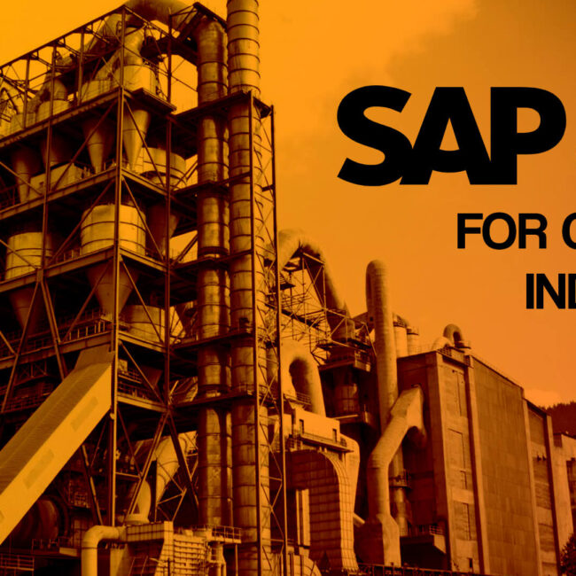 sap business one for cement industry