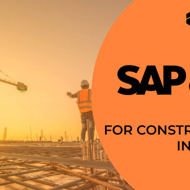 sap business one for construction industry