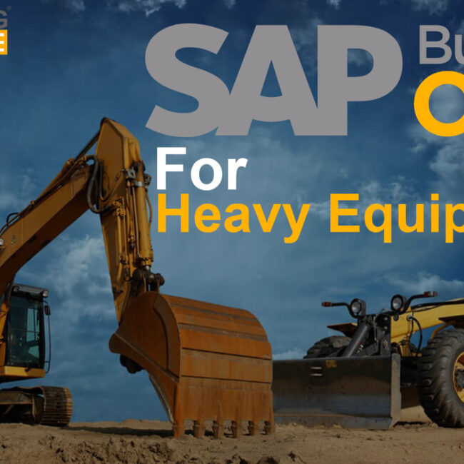 sap business one for heavy equipments