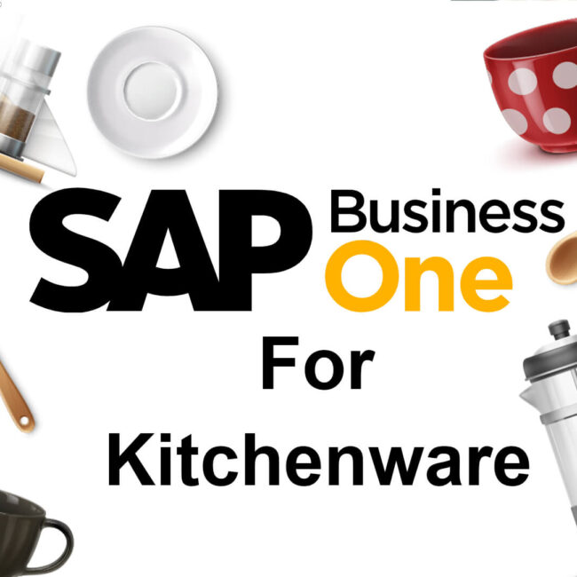 sap business one for kitchenware