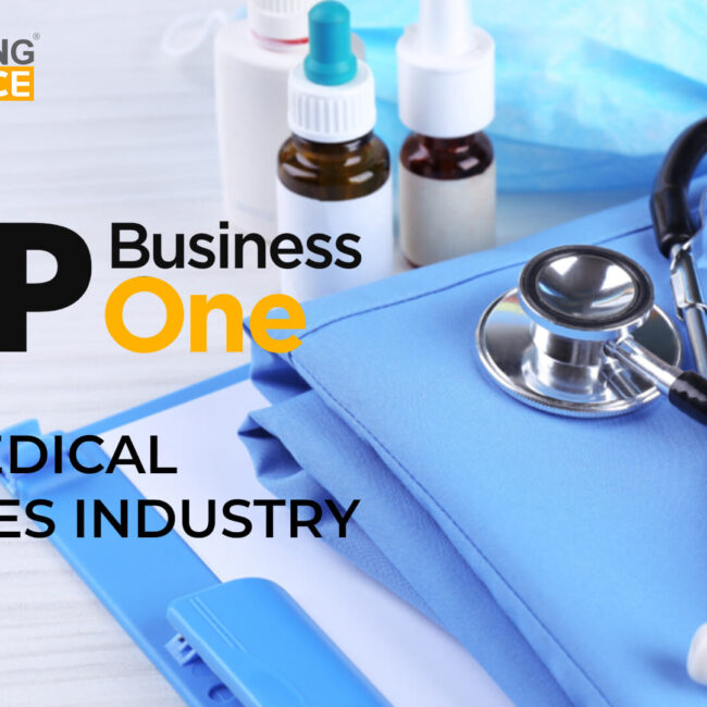 sap business one for medical supplies industry