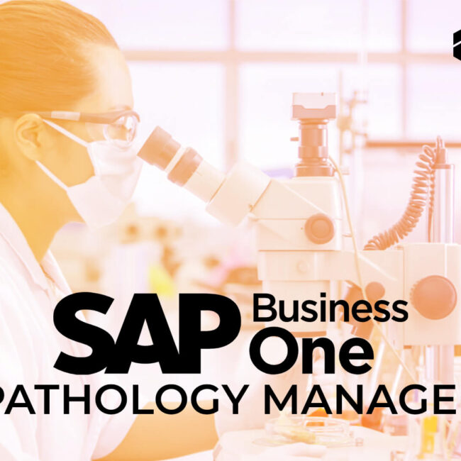 sap business one for pathology management