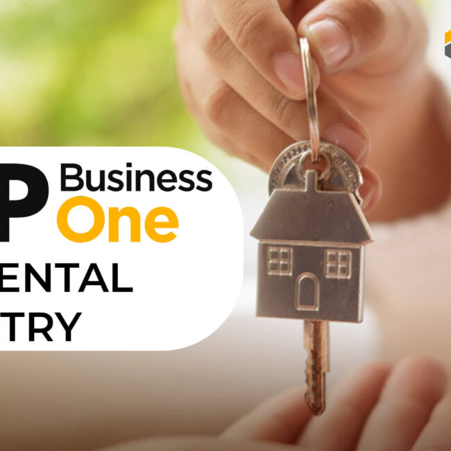 sap business one for rental industry