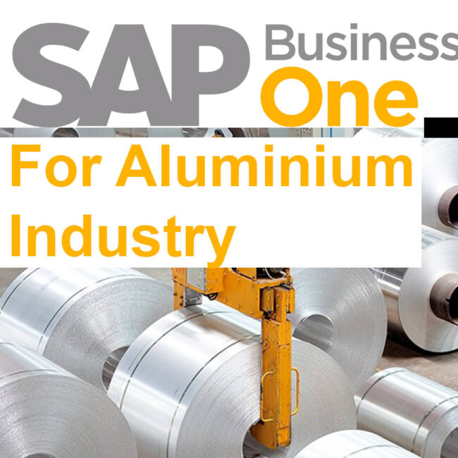 sap business one for Aluminium industry