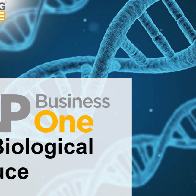 sap business one for biology produce