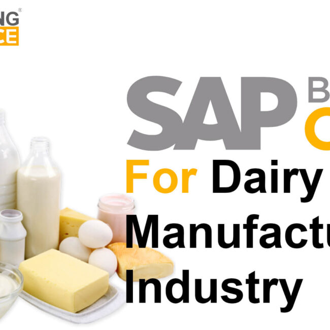 sap business one for diary manufacturing industry