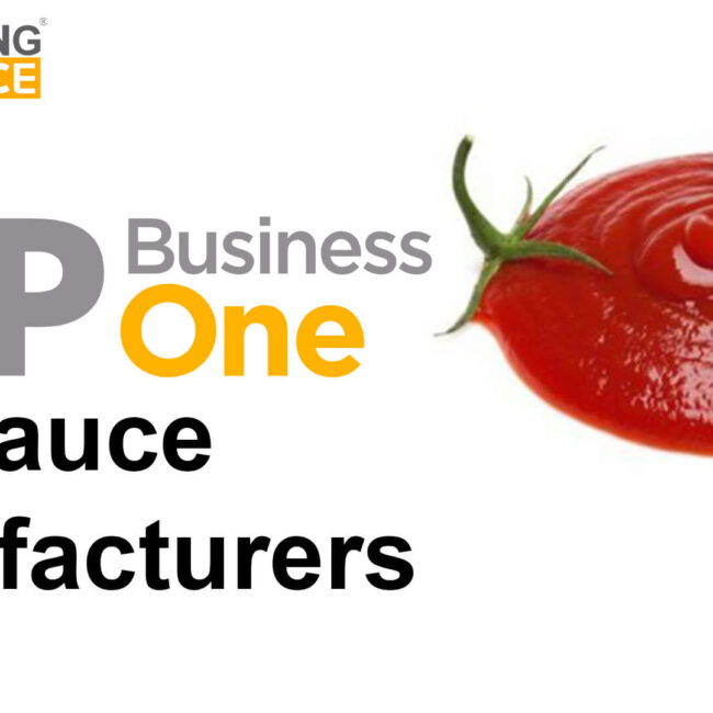 sap business one for sauce manufacturers