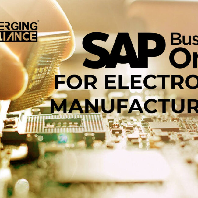 sap business one for electronic manufacturing