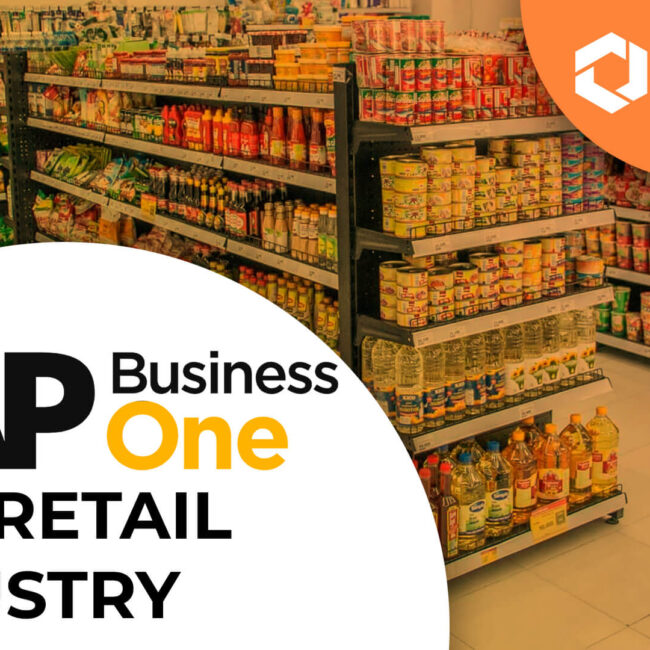 sap business one for retail industry