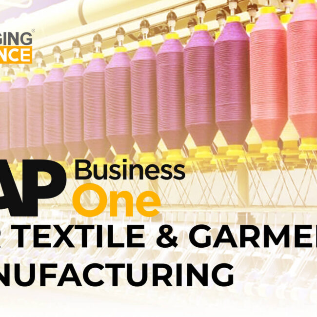 sap business one for Textile & Garments manufacturing