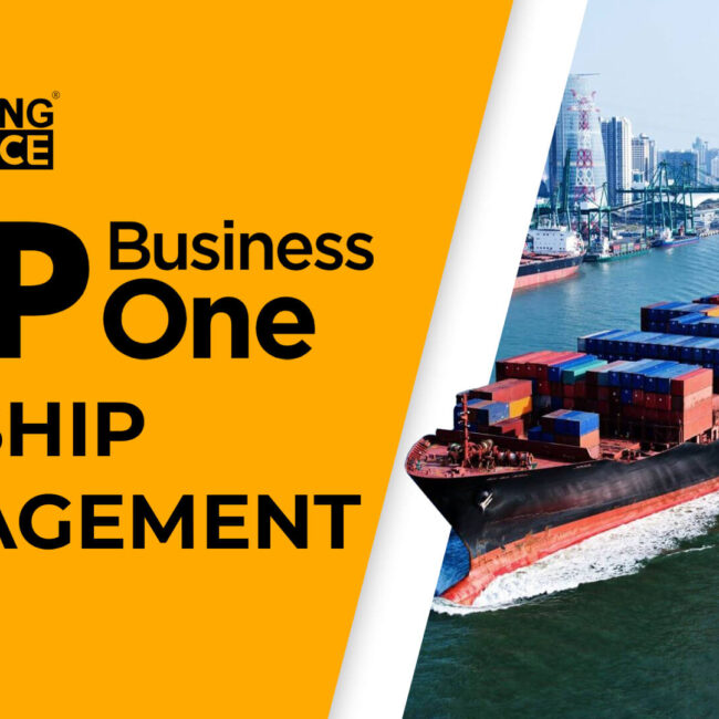 sap business one for ship management