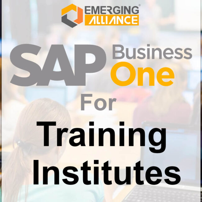 sap business one for training institutes