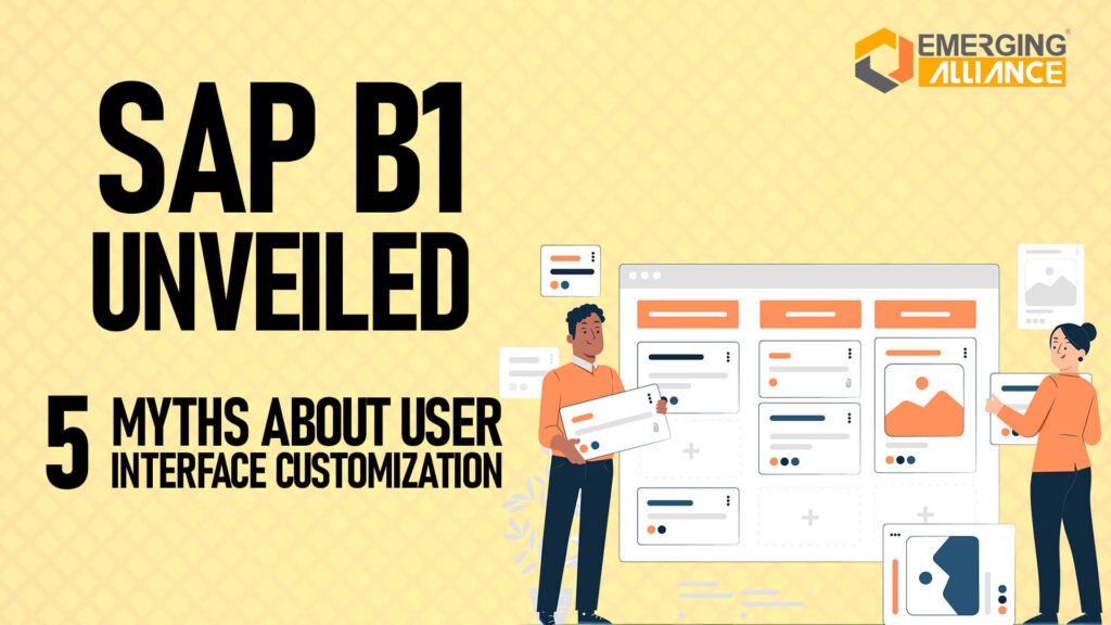 SAP B1 Unveiled: 5 Myths About User Interface Customization