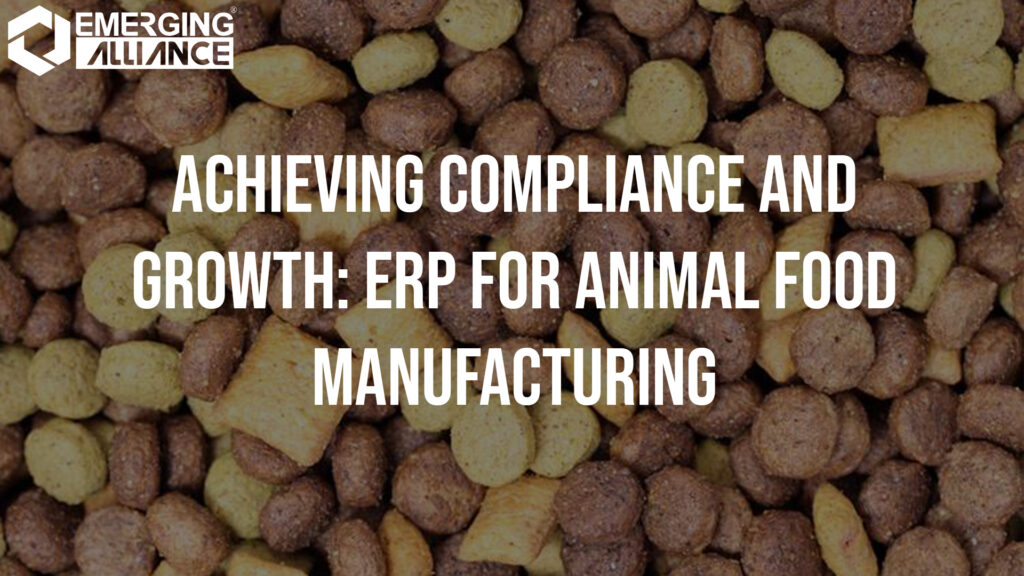 ERP for Animal Food Manufacturing