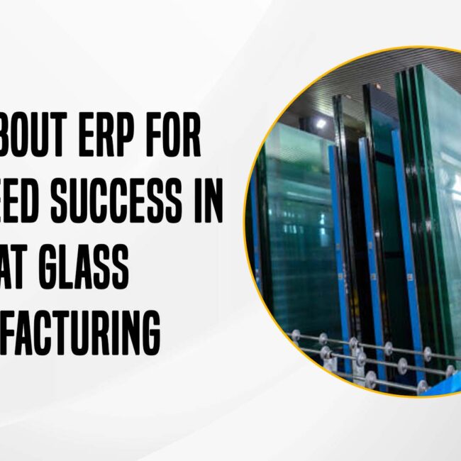 ERP System for Float Glass Manufacturing