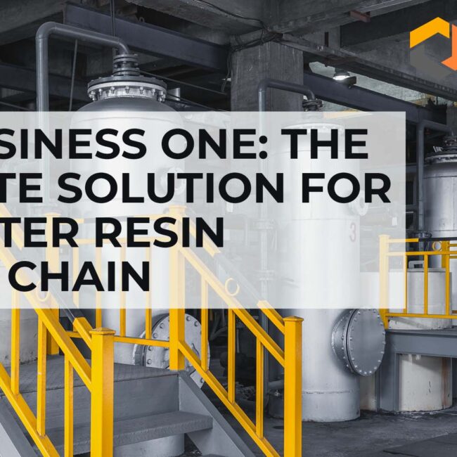 SAP Business One (SAP B1) for Polyester Resin Industry