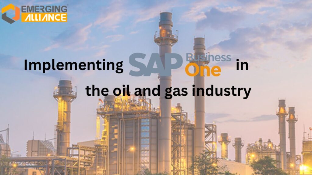 Implementing SAP Business One in the Oil and Gas Industry
