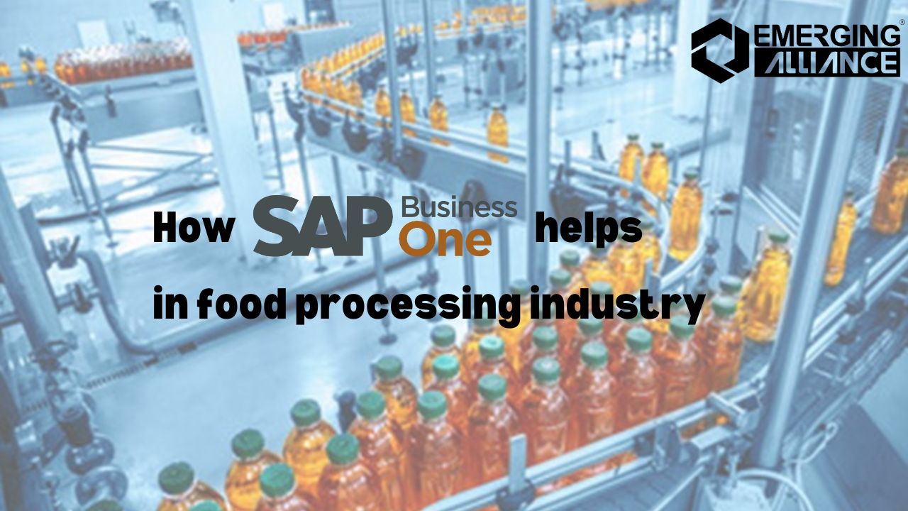 How SAP B1 helps in Food Processing Industry | SAP ERP