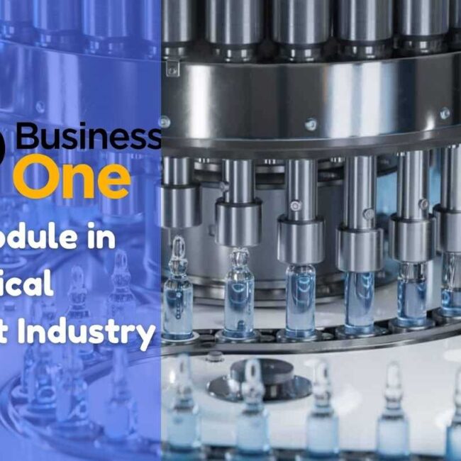 SAP Business One CRM Module in Medical Equipment Industry