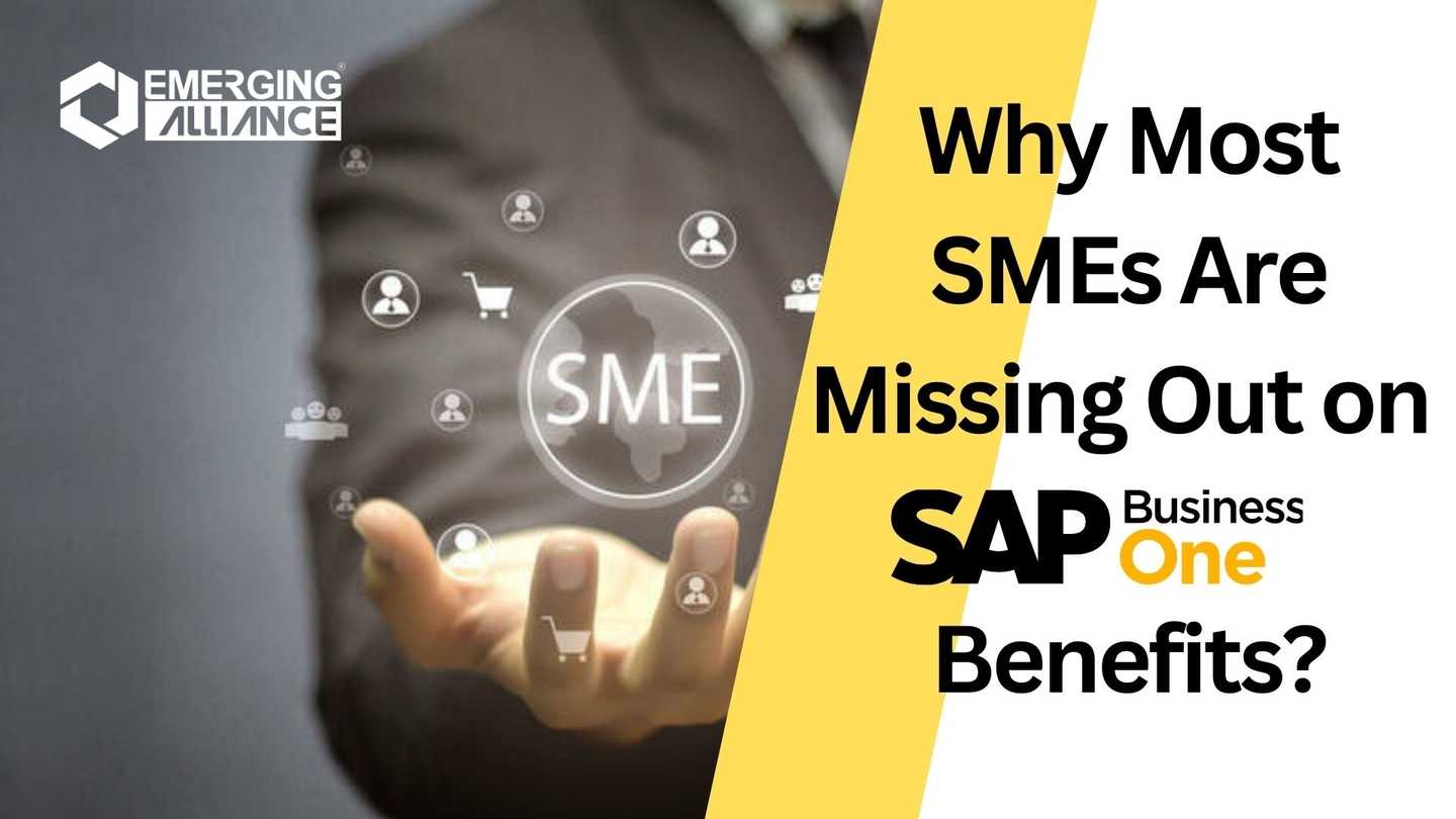 Why Most SMEs Are Missing Out on SAP B1 Benefits?