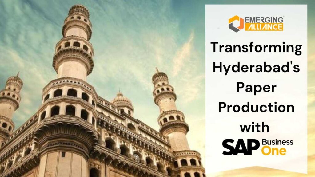 Transforming Hyderabad's Paper Production with SAP Business One