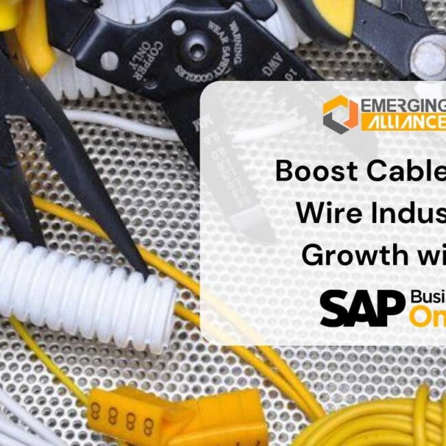 Boost Cable and Wire Industry Growth with SAP Business One