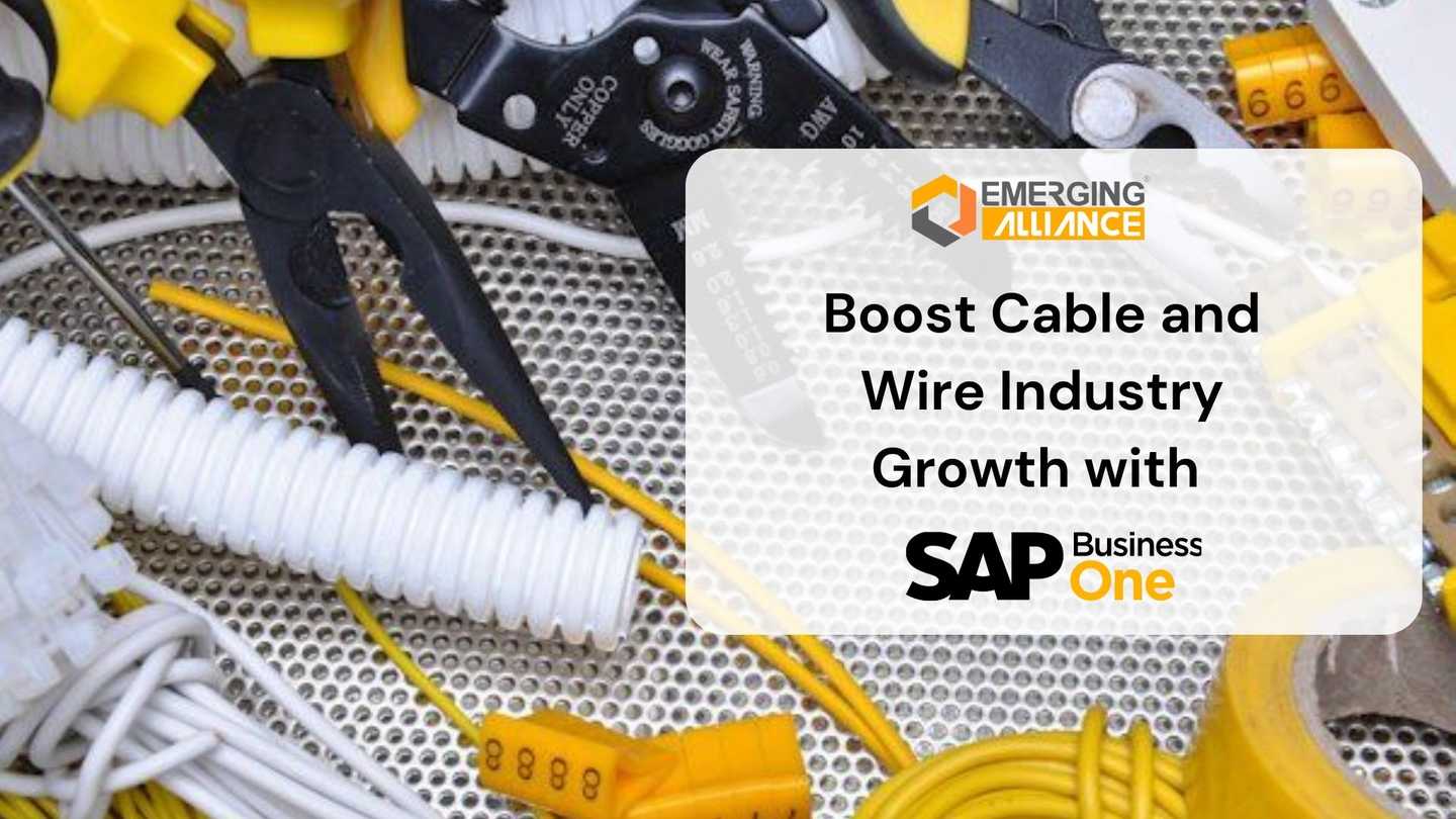 Boost Cable and Wire Industry Growth with SAP Business One