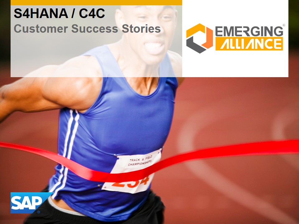 S4HANA Customer Success Stories